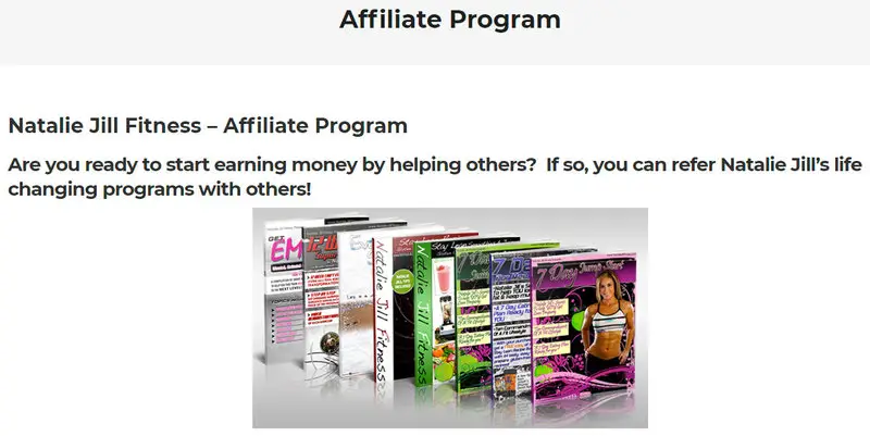 natalie jill fitness affiliate signup page