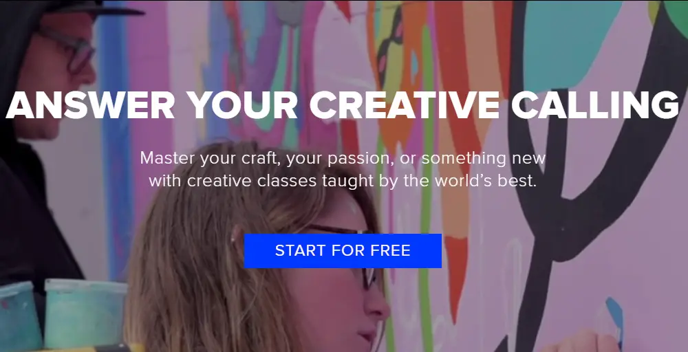creative live home page