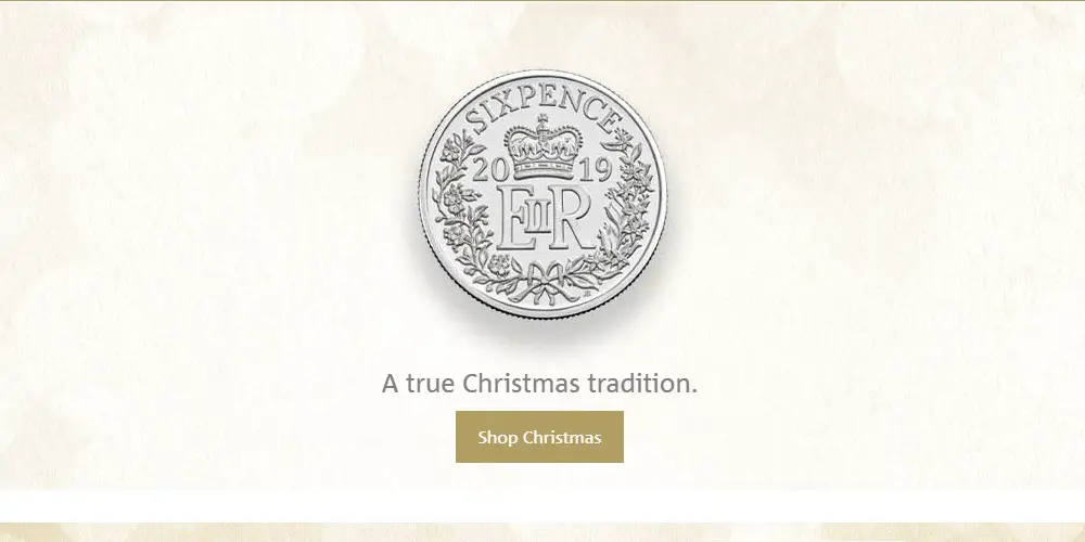 the royal mint home page