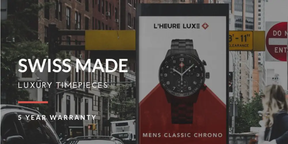 Luxe watch home page