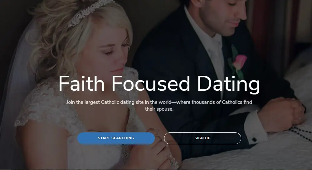 Catholic match home page