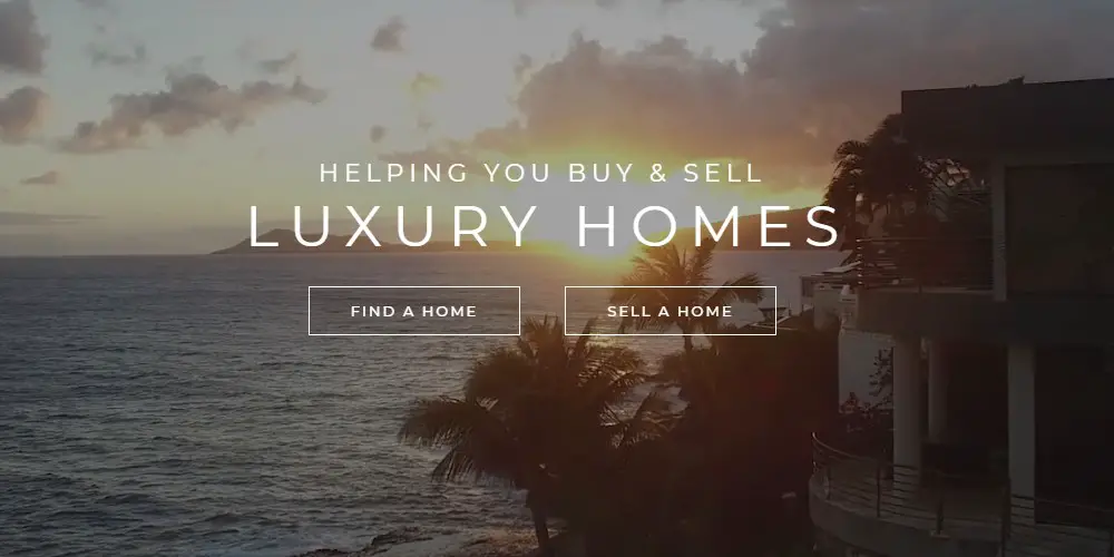 luxury estates home page