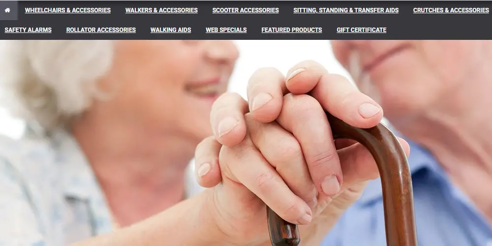 mobility aids home page