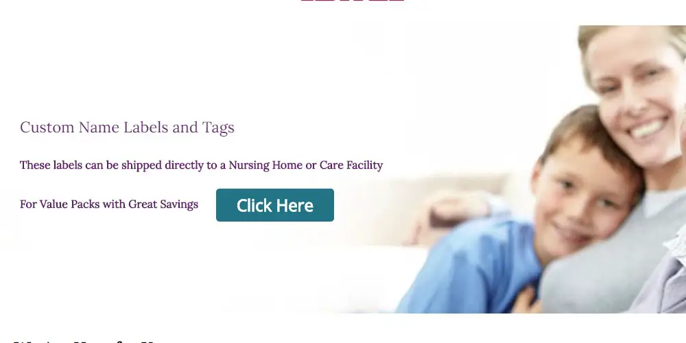 nursing home label company home page