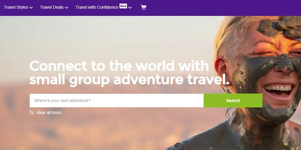 g adventures home page