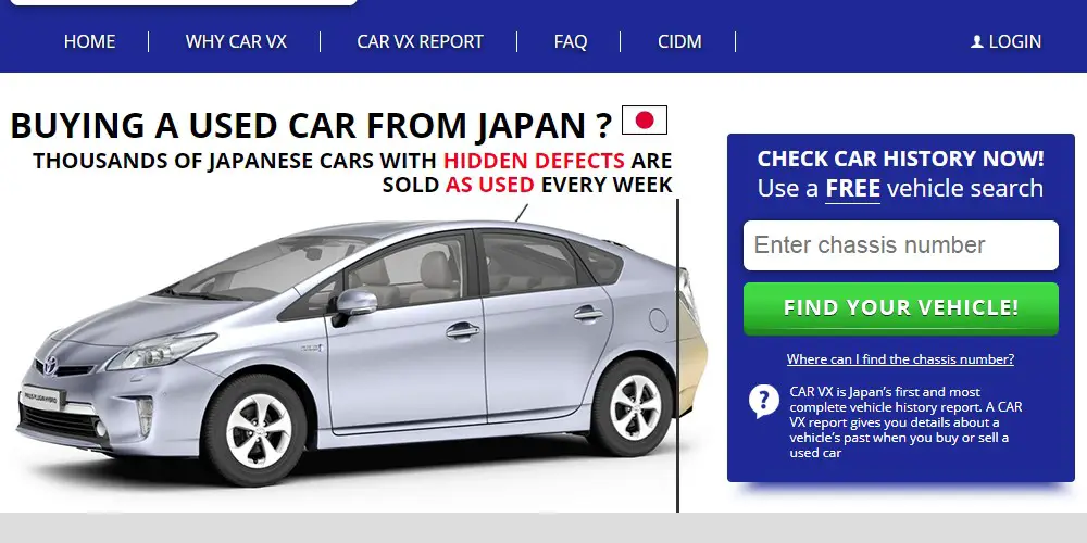 car vx home page